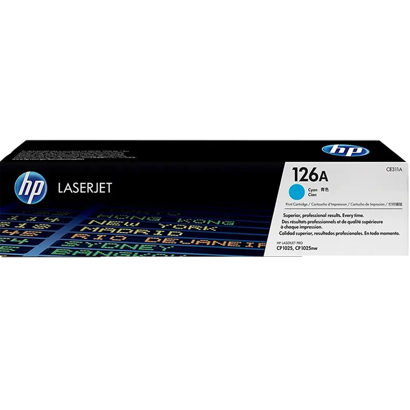 HP 126A Cyan Toner CE311A Mascom International.webp